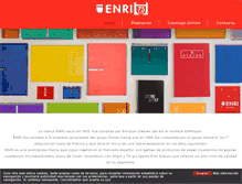 Tablet Screenshot of enri.es